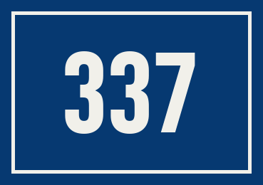 Hausnummer 337