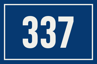 Hausnummer 337