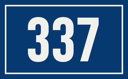 Hausnummer 337