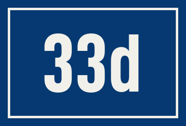 Hausnummer 33d