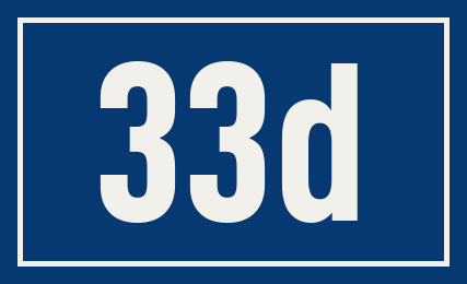 Hausnummer 33d