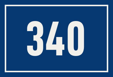 Hausnummer 340