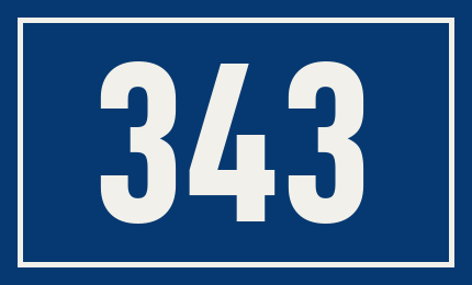 Hausnummer 343