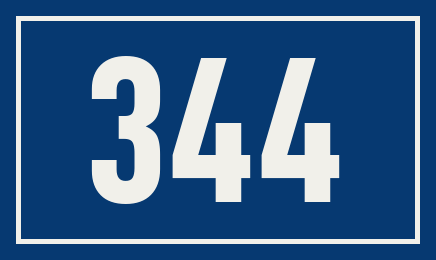 Hausnummer 344