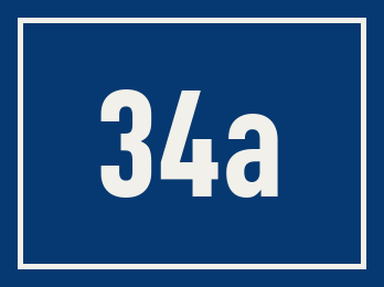 Hausnummer 34a