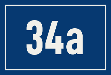 Hausnummer 34a
