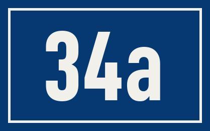 Hausnummer 34a