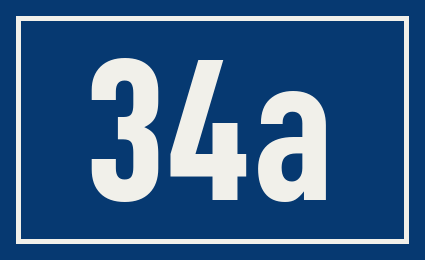 Hausnummer 34a