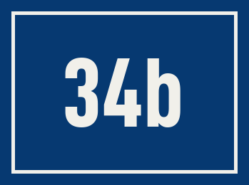 Hausnummer 34b
