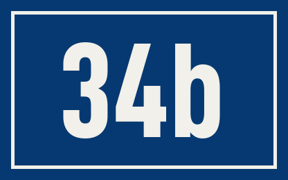 Hausnummer 34b