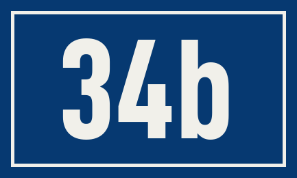 Hausnummer 34b
