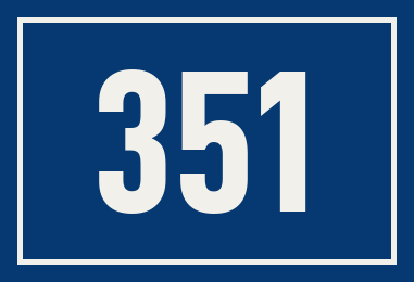 Hausnummer 351