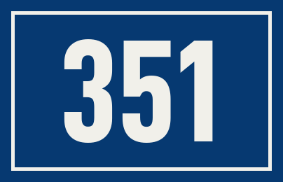 Hausnummer 351