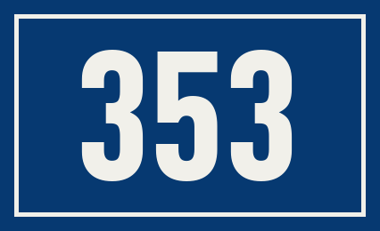 Hausnummer 353