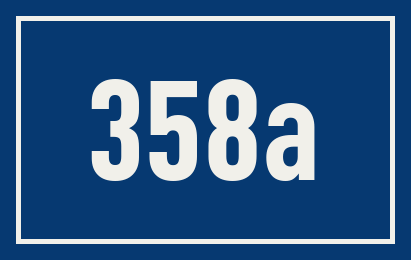 Hausnummer 358a