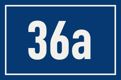 Hausnummer 36a