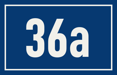 Hausnummer 36a