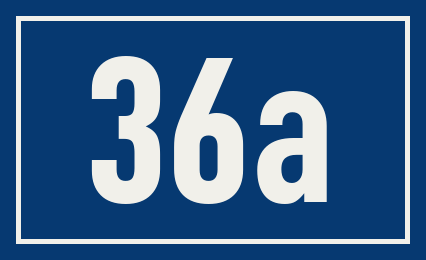 Hausnummer 36a