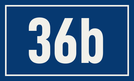 Hausnummer 36b