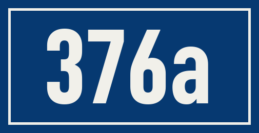 Hausnummer 376a
