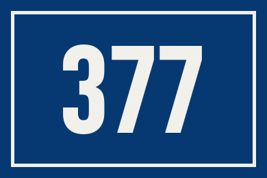Hausnummer 377