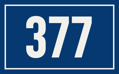 Hausnummer 377