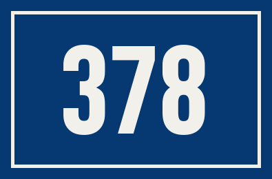 Hausnummer 378