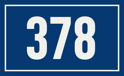 Hausnummer 378