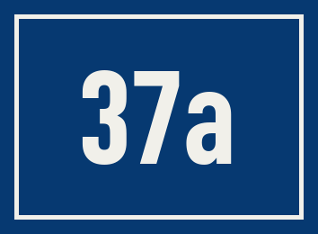 Hausnummer 37a
