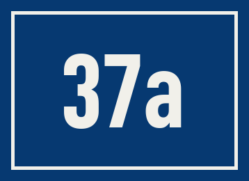 Hausnummer 37a