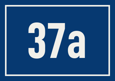 Hausnummer 37a