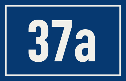 Hausnummer 37a