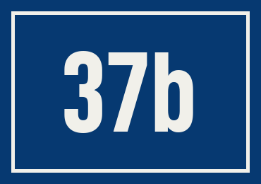 Hausnummer 37b