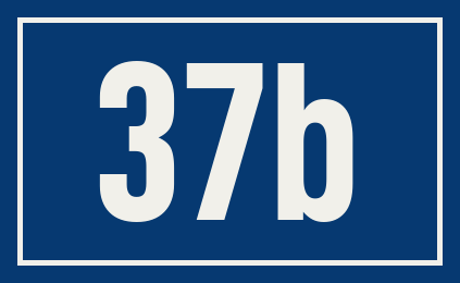 Hausnummer 37b
