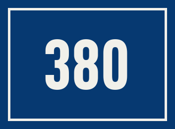 Hausnummer 380