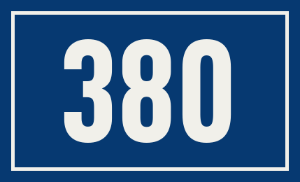 Hausnummer 380