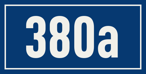Hausnummer 380a