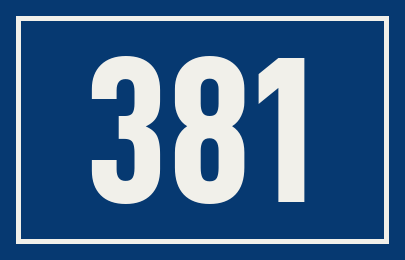 Hausnummer 381