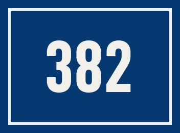 Hausnummer 382