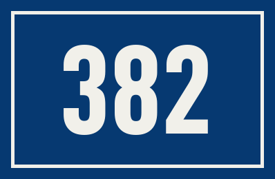 Hausnummer 382