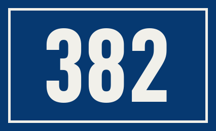 Hausnummer 382