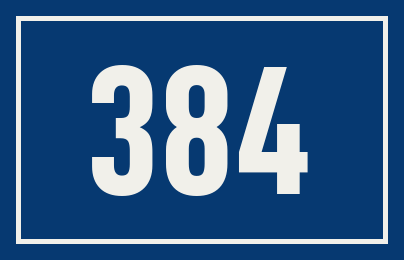 Hausnummer 384