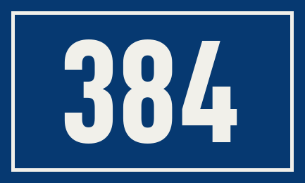 Hausnummer 384