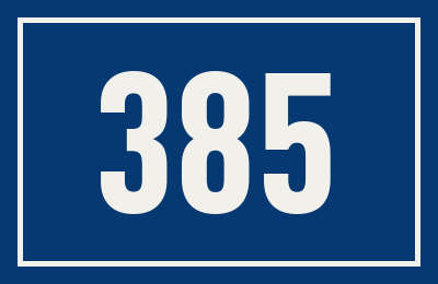 Hausnummer 385