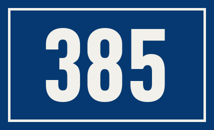 Hausnummer 385