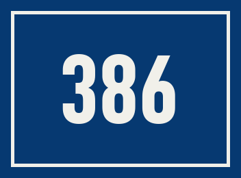 Hausnummer 386