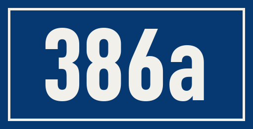 Hausnummer 386a