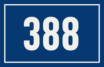 Hausnummer 388