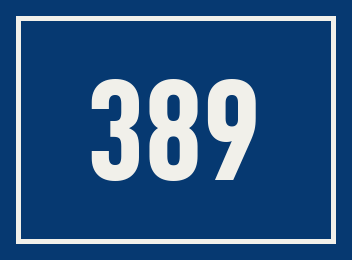 Hausnummer 389