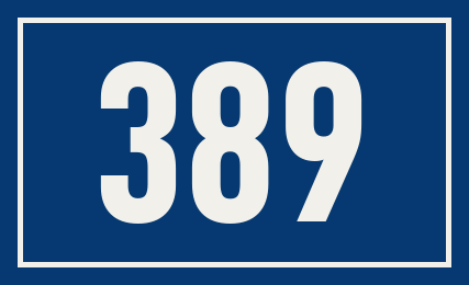 Hausnummer 389